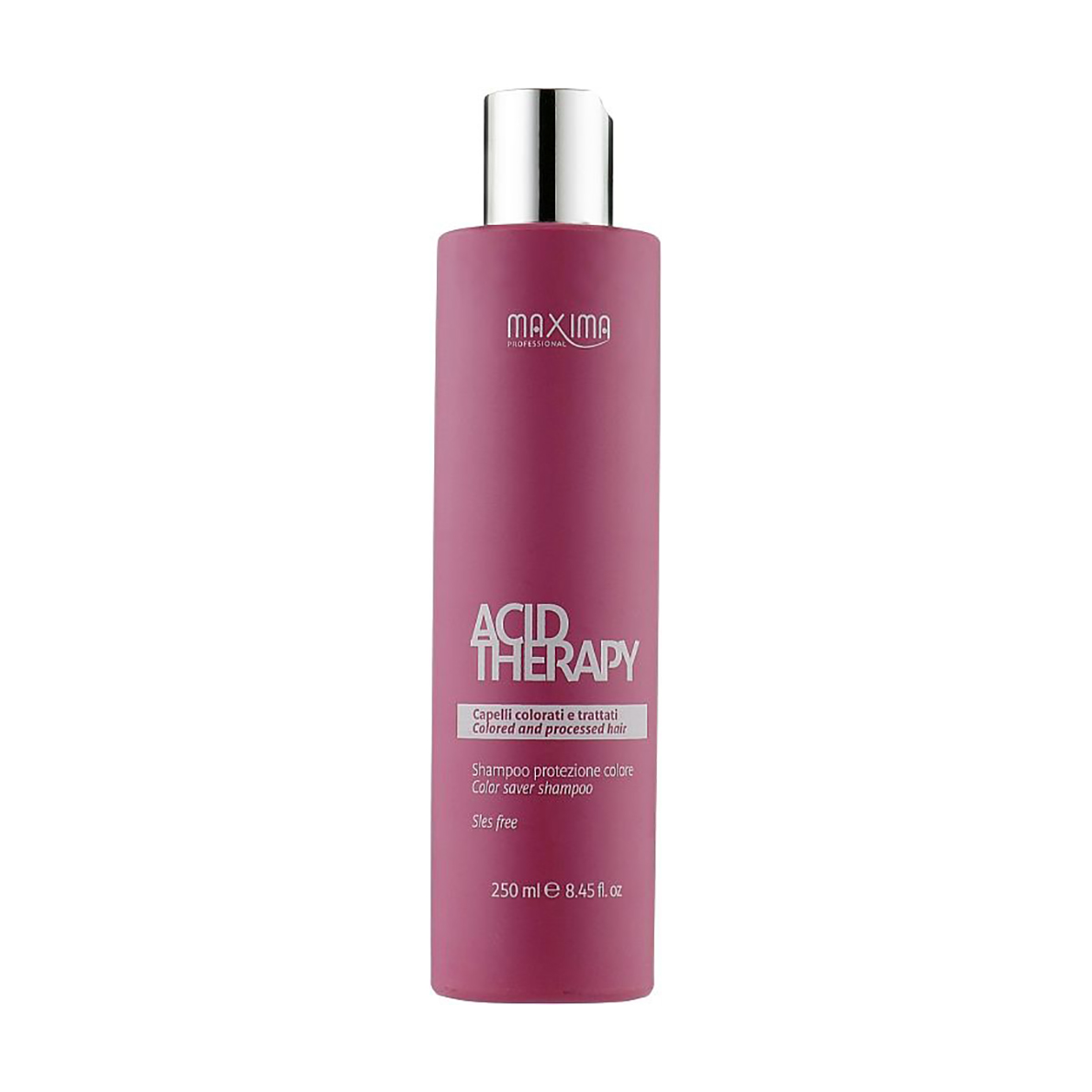 Шампунь для захисту кольору фарбованого волосся Maxima Professional Acid Therapy Color Saver Shampoo, 250 мл